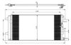 NRF 350060 Condenser, air conditioning